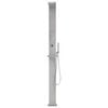 vidaXL Outdoor Shower Stainless Steel Square