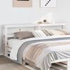 vidaXL Headboard with Shelves White 180 cm Solid Wood Pine