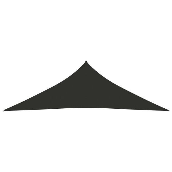 vidaXL Sunshade Sail Oxford Fabric Triangular 5x5x6 m Anthracite