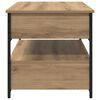 vidaXL Coffee Table Artisan Oak 70 x 50 x 54.5 cm Engineered Wood