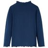 Kids' T-shirt with Long Sleeves Navy Blue 128