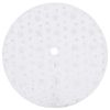 vidaXL Luxury Christmas Tree Skirt White 122 cm Faux Fur