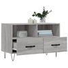 vidaXL TV Cabinet Grey Sonoma 80x36x50 cm Engineered Wood