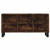 vidaXL TV Cabinet Smoked Oak 103.5x30x50 cm Engineered Wood