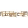 vidaXL Outdoor Sofa Set 6 pcs White