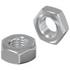 vidaXL Hex Nuts 2 pcs Silver M8 Iron