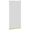 vidaXL Roller Blind Blackout Leaves Green 75x175 cm Fabric Width 70.7 cm Polyester
