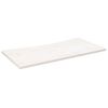 vidaXL Desk Top White 110x60x2.5 cm Solid Wood Pine