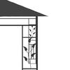 vidaXL Gazebo with Mosquito Net 6x3x2.73 m Anthracite