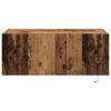 vidaXL TV Wall Cabinet Old Wood 80 x 35 x 31 cm Engineered Wood