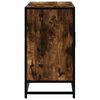 vidaXL Bathroom Sink Cabinet Smoked Oak 80x33x60 cm Engineered Wood