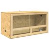 vidaXL Terrarium Brown 100 x 50 x 100 cm OSB