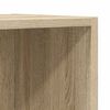 vidaXL Wall-mounted TV Cabinet Sonoma Oak 37x37x142.5 cm Engineered Wood