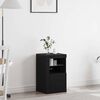 vidaXL Side Cabinet Black oak 41 x 37 x 67 cm Engineered Wood