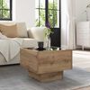 vidaXL Coffee Table Artisan oak 40 x 40 x 30 cm Engineered wood