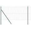 vidaXL Ground Fix Welded Wire Fence 25 x 1.2 m (W x H)