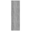vidaXL Book Cabinet/Room Divider Grey Sonoma 60x30x103 cm Engineered Wood
