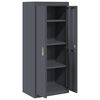 vidaXL Storage Cabinet Anthracite 60 x 40 x 140 cm Steel