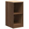vidaXL Garage Cabinets 2 pcs Brown Oak Engineered Wood