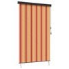 vidaXL Roller Blind Multicolour 80 x 250 cm Fabric and Aluminum