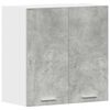 vidaXL Kitchen Wall Cabinet&nbsp;Concrete Grey&nbsp;60x31x60 cm Engineered Wood