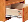 vidaXL Bedside Table 2 pcs Wax Brown 38 x 36 x 29.5 cm Solid pine wood