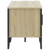 vidaXL TV Cabinet Sonoma Oak 122x34x41 cm Engineered Wood