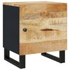 vidaXL Bedside Cabinet 40x33x46 cm Solid Wood Mango