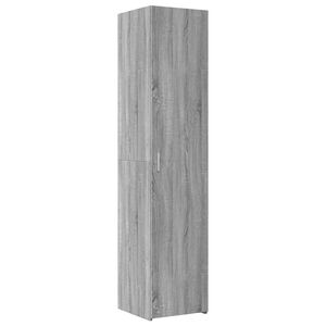 vidaXL Highboard Grey Sonoma 40x42.5x185 cm Engineered Wood