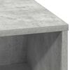 vidaXL LED Sideboard Concrete grey 71 x 34.5 x 75 cm Engineered Wood