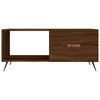 vidaXL Coffee Table Brown Oak 90x50x40 cm Engineered Wood