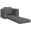 vidaXL Folding Sofa Bed Dark Grey 98 x 71 x 83 cm Fabric