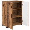 vidaXL Bathroom Cabinet with Storage Old Wood 60 x 35 x 80 cm