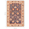 vidaXL Printed Rug Oriental Multicolour 140x200 cm