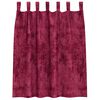 vidaXL Velvet Curtains 2 pcs Wine Red 140 x 140 cm Velvet
