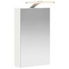 vidaXL Bathroom Mirror Cabinet White 30 x 10.5 x 50 cm Engineered wood