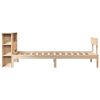 vidaXL Bookcase Bed without Mattress 90x200 cm Solid Wood Pine
