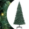 vidaXL Artificial Pre-lit Christmas Tree with Ball Set Green 500 cm