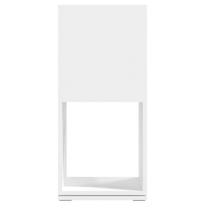 vidaXL Rotating Cabinet White 34.5x34.5x147.5 cm Chipboard