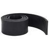 vidaXL Rubber Edge for Snow Plow Black 150x8x1 cm