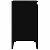 vidaXL Sink Cabinet Black 58x33x60 cm Engineered Wood