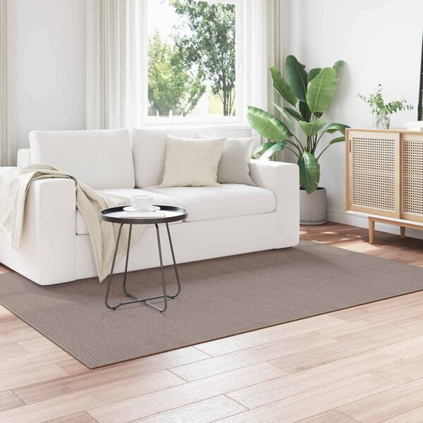 vidaXL Area Rugs Rectangular LUGO Taupe 170 x 120 cm Polyester