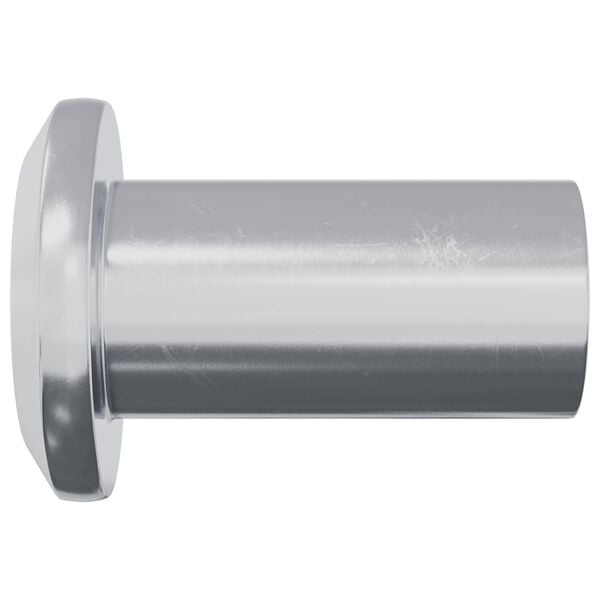 vidaXL Lock Nut 12 pcs Nickel M6 x 25 mm Steel