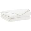 vidaXL Duvet FULDA 200 x 200 cm Summer 100 GSM 90% Goose Down White
