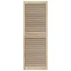 vidaXL Cabinet Door 4 pcs Natural 170 x 59.5 x 2.1 cm Solid pine wood