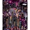 Noordwand Wallpaper "Good Vibes Skyscrapers City Icons" Black and Pink