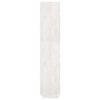 vidaXL Book Cabinet/Room Divider White 60x35x167 cm Solid Pinewood