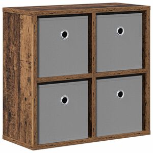 vidaXL Sideboard with Drawer Old Wood 49.5 x 22 x 47 cm