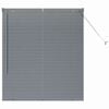 vidaXL Venetian Blinds Dark Grey 130 x 120 cm Aluminium
