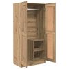vidaXL Wardrobe Artisian Oak 82.5 x 51.5 x 180 cm Engineered Wood